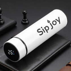 Personalized Matte Black Vacuum Bottle – 500ml-Name Engraved